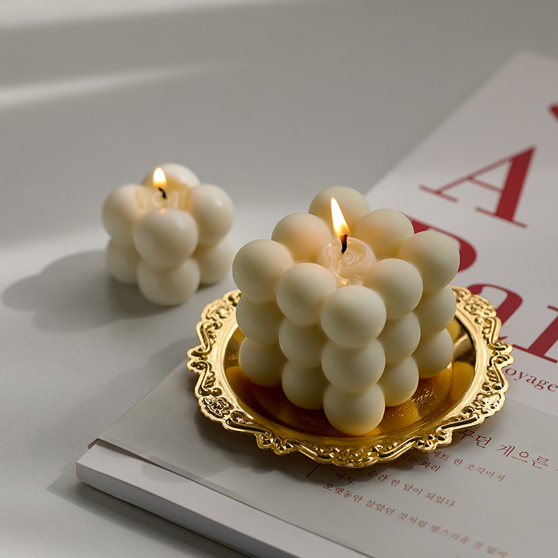 Candle Making Business - Силиконовая форма в виде кубика пузырьков