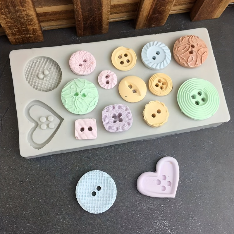 Candle Making Business - Силиконовая форма для пуговиц, силиконовая форма
