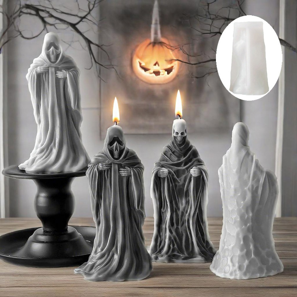 Candle Making Business - 3D Скелет Аромат Свеча Силиконовая Форма
