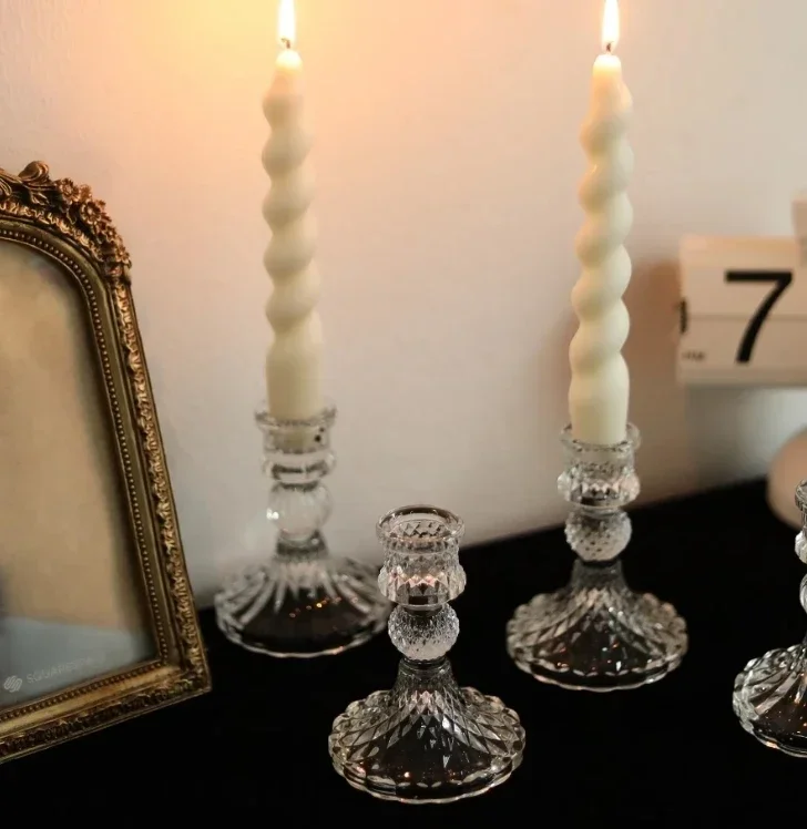 Хрустальные подсвечники 6 шт., – обзор и цена Candle Making Glass