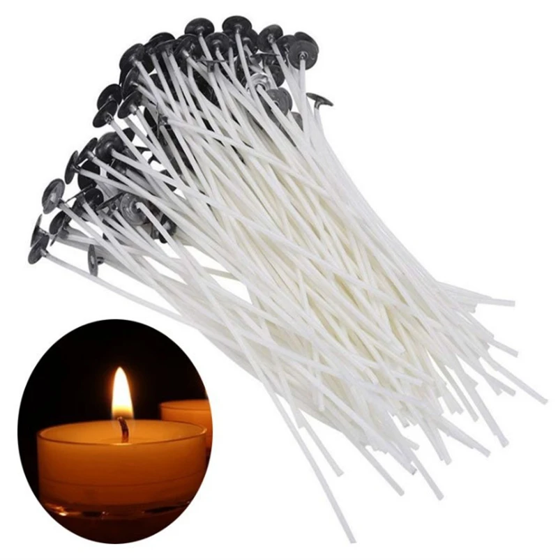 100 шт./компл. фитили для свеч – обзор и цена Candle Making Instructions