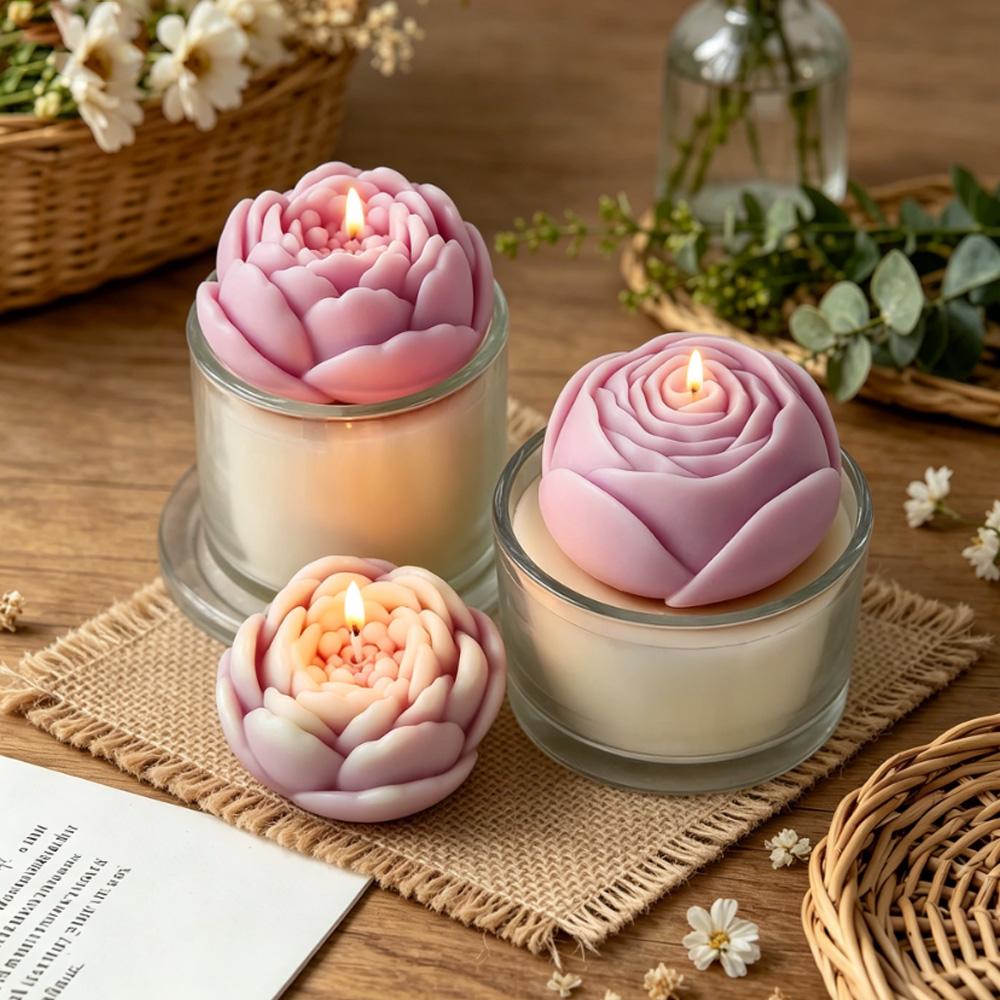 3D-форма из силикона для цвето – обзор и цена Candle Making Experience