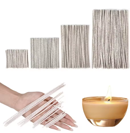 100 шт. вощеных хлопковых фити – обзор и цена Candle Making Wicks