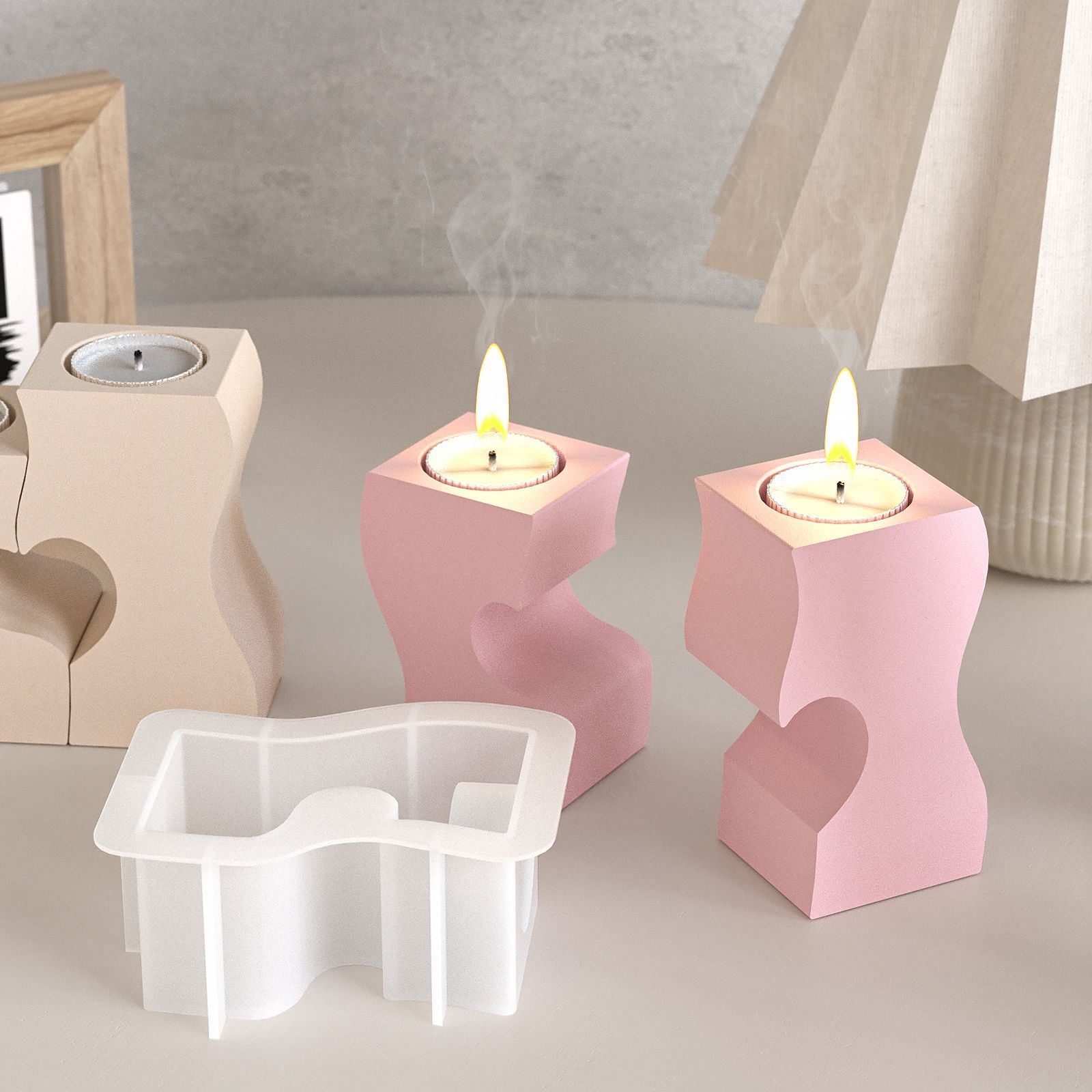 S сердце подсвечник силиконовы – обзор и цена Candle Making Business