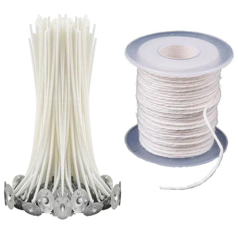 61 метр/рулон, белый хлопковый – обзор и цена Candle Making Wicks